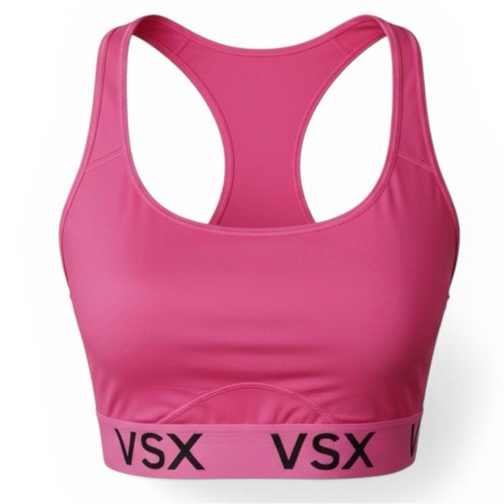 VICTORIA’S SECRET “The Player” VSX Sportsline Collection Hot Pink & Black SZ LG